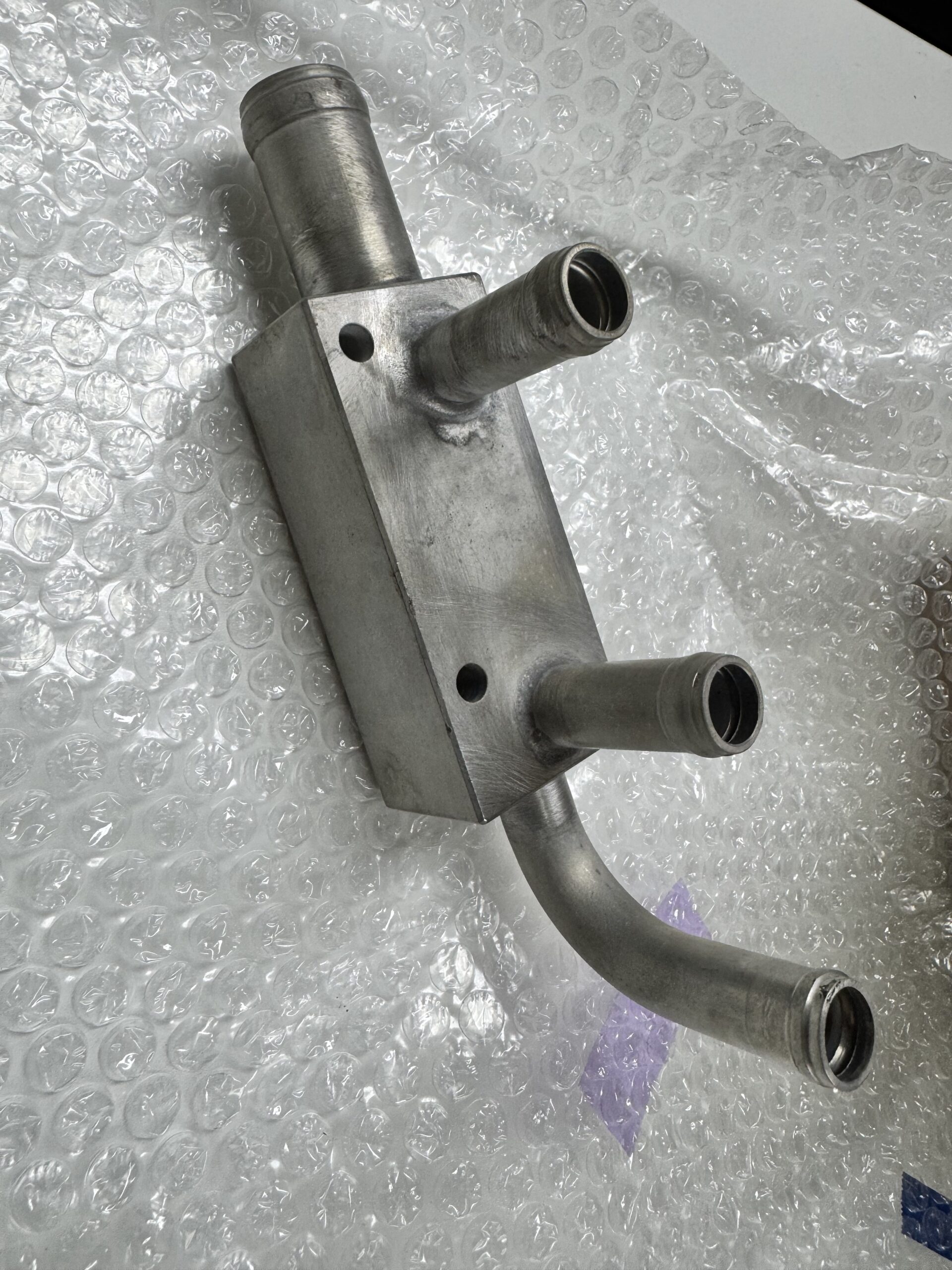 ろう付け 配管　製作事例の画像