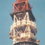 東京タワー 放送設備金具